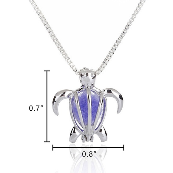 Small turtle aromatherapy diffuser locket - Picture 3 of 8